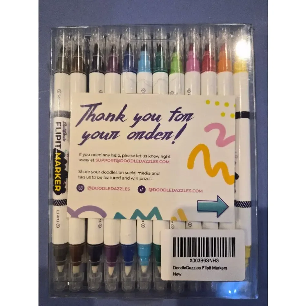 DOODLE DAZZLES Flipit Color changing Markers